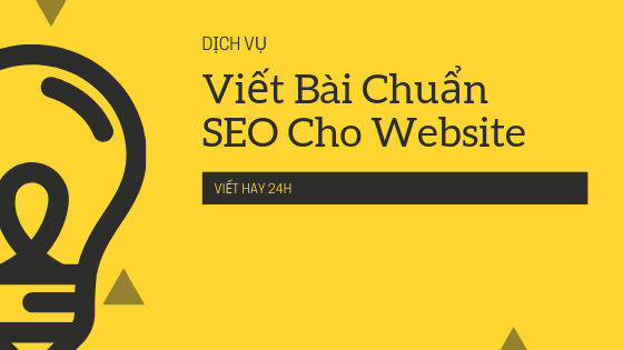 Viết bài chuẩn SEO cho website